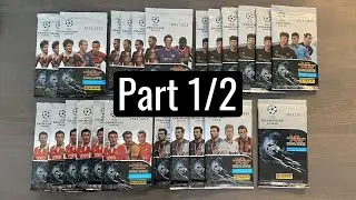 2012/13 Panini Adrenalyn XL UEFA Champions League 24 Pack Opening Part 1 of 2 - Nostalgic Packs!