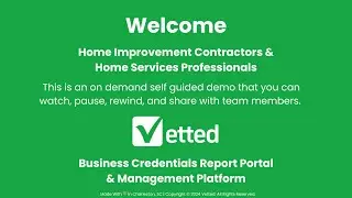 Vetted Business Credential Reports | Home Improvement Contractors & Services Pros (Full Length)