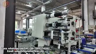 Chema Brand Flatbed Die Cutting Machine Be Used For Holographic Hot Stamping Product