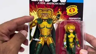 Super7 G.I. Joe Reaction+ Serpentor, Wave 2 Retro O-Ring Figure