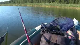 Забросы воблера 9 г 87 мм NEZZ спиннингом Wei Yang c катушкой Erafishing HK4000 на оз. Вишнёвском