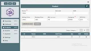 Demo Retail Manager Desktop App