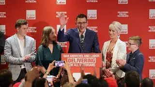 Daniel Andrews hails Victoria following landslide election victory | Breaking News