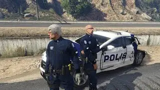 GTA V RP -  AJETAAN PITKIN SEINIÄ MERSULLA 954