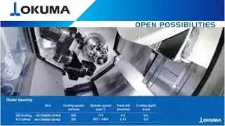 Okuma Multi Tasking Machine MULTUS B250II ARMROID - Bearing Ring