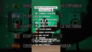 Which Country has The Best Phonk Music? 😱
