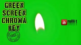 Green Screen - FIRE FLAME, TORCH animation 🔊