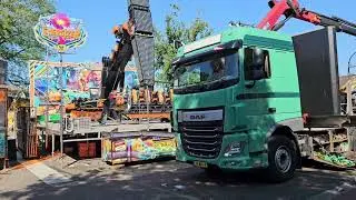 Afbouw Kermis / Abbau Kirmes /Kermis Tilburg 2024 - 4