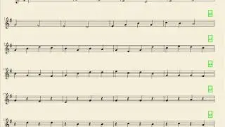 CANON PACHELBEL PARA DOS FLAUTAS CON PARTITURA