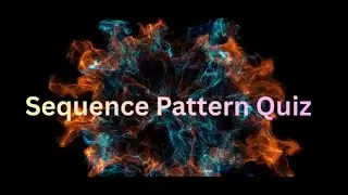 Intelligent pattern sequence test | can you pass?