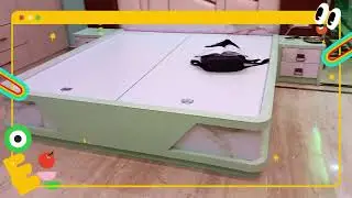Wardrobe and bed or tv unit best design and furniture finishing 