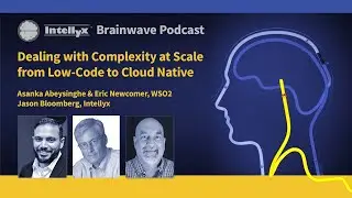 S201 - WSO2 & Intellyx Brainwave - Dealing with Complexity at Scale from Low-Code to Cloud Native
