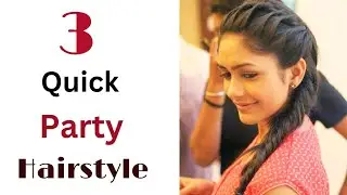 3 Newly Beautiful Hairstyle | Hairstyle for girls | Easy Hairstyle | Trending Hairstyle Party