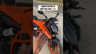 How Launch Control in Bikes Works - Launch Control in 2024 KTM DUKE 390 GEN 3 !!🔥😱