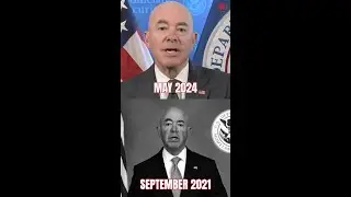Mayorkas after Biden rescinded Trump border policies that WORKED: 