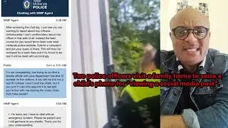 Полиция арестовывает детей в Великобритании за просмотр постов в социальных сетях