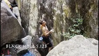 ブラックホール 5.12b 小川山