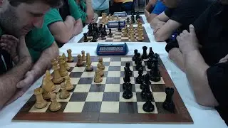 Ronda 5 en vivo Circuito por Equipos en Boca GM Robert Hungaski vs GM Ariel Sorin
