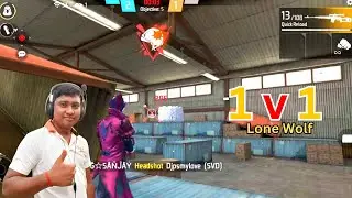 Lone Wolf 1v1 Gameplay  💥 || Free Fire || TSG Gameplay || #the_sanjay_gamer #tsg_gaming #tsg_sanjay