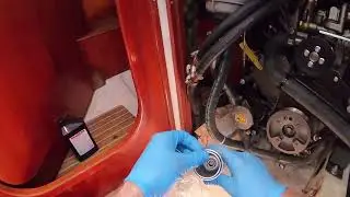 Полное техническое обслуживание двигателя Yanmar 3YM30, часть 2.
