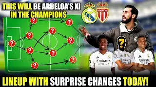 THIS WILL BE ARBELOA&rsquo;S FIRST LINEUP IN THE CHAMPIONS LEAGUE &mdash; WITH CHANGES REAL MADRID NEWS TODAY
