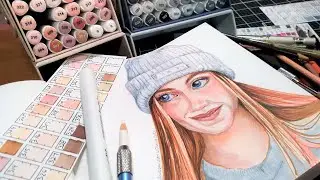 *NEW* Arrtx Alp Skin tone and Grey Tone Marker Set Review