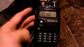 K1TEO CQ CONTEST 432 spring sprint kenwood th-f6a