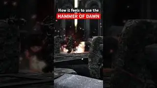 How it feels to use the HAMMER OF DAWN