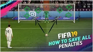 FIFA 19 HOW TO SAVE ALL PENALTIES TUTORIAL - HOW TO DEFEND PENALTIES (Pks) TRICK