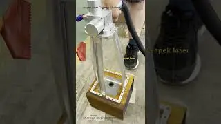 Laser cleaning machine for rust removal