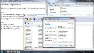 Cara Menjadikan File (Folder) menjadi  rar ,  zip, atau  rar5