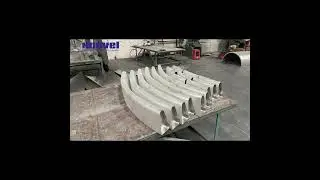 NOUVEL BESPOKE FACADE METAL WORKS3D shaped/Double Curved panel for exterior and interior decoration
