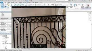 REVIT: how to model parametric rail family 01.