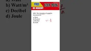 Ecet2026 free classes  | physics & chemistry 🚀 | Q-35 ,#iceacademy,#ecet2026