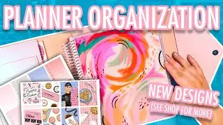 PRE-PLANNING & PLANNER STICKER ORGANIZATION BINDER + LABELS