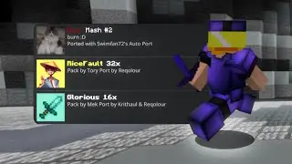 أفضل ريسورس باكات pvp لماين كرافت الجوال / بيدروك  |MCPE Pack folder
