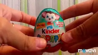 kinder surprise. colors: yellow, brown, pink. Киндеры барбоскины.