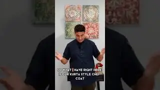 Kurta Chef Coat | Modern Kitchen Gear For Chefs | Boldric