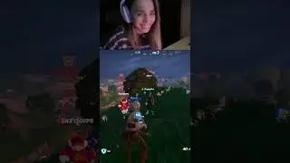 А ты сразу понял, почему она смеется?))) #Fortnite#Фортнайт #twitch