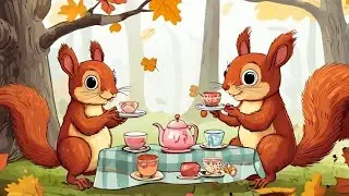 The Silly Squirrel&rsquo;s Tea Party | Funny Nursery Rhyme