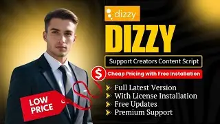 [Latest Version] dizzy - Support Creators Content Script (In Cheap Price)