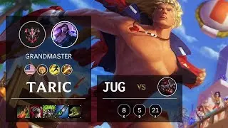 Taric Jungle vs Shaco - NA Grandmaster Patch 10.6