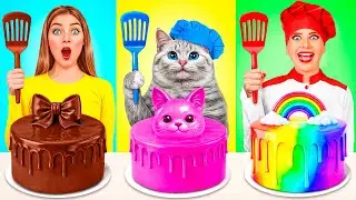 Кулинарный Челлендж: Я против Бабушки с Котиком | Битвы с Едой от Crazy DO