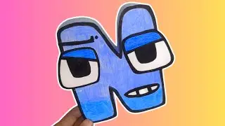 Filipino Alphabet Lore N | DIY Paper Craft | Cool Craft