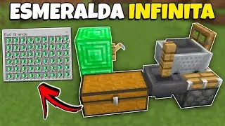 NOVA MELHOR Farm de Esmeralda F&Aacute;CIL no Minecraft 1.21