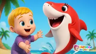 Baby Shark Song | Johny Johny Yes Papa + More Nursery Rhymes & Kids Songs | KidZone Kingdom