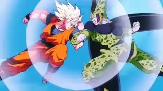 Goku vs. Perfect Cell - Invincible by adelitas way