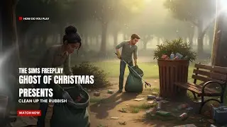 The Sims FreePlay - Ghost of Christmas: Clean Up The Rubbish