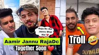 Aamir majid Appreciate Jannu Stunz And Raja Dc 🫢 | Aalyan Troll Aamir