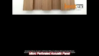 2/2/0.5mm diffuser auditorium microperforated wooden sound absorbing wall acoustic panels